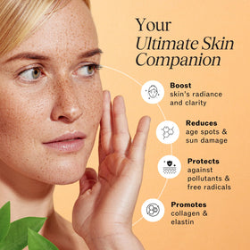 LilyAna Naturals serum pipette dispensing a clear drop for precise dosing