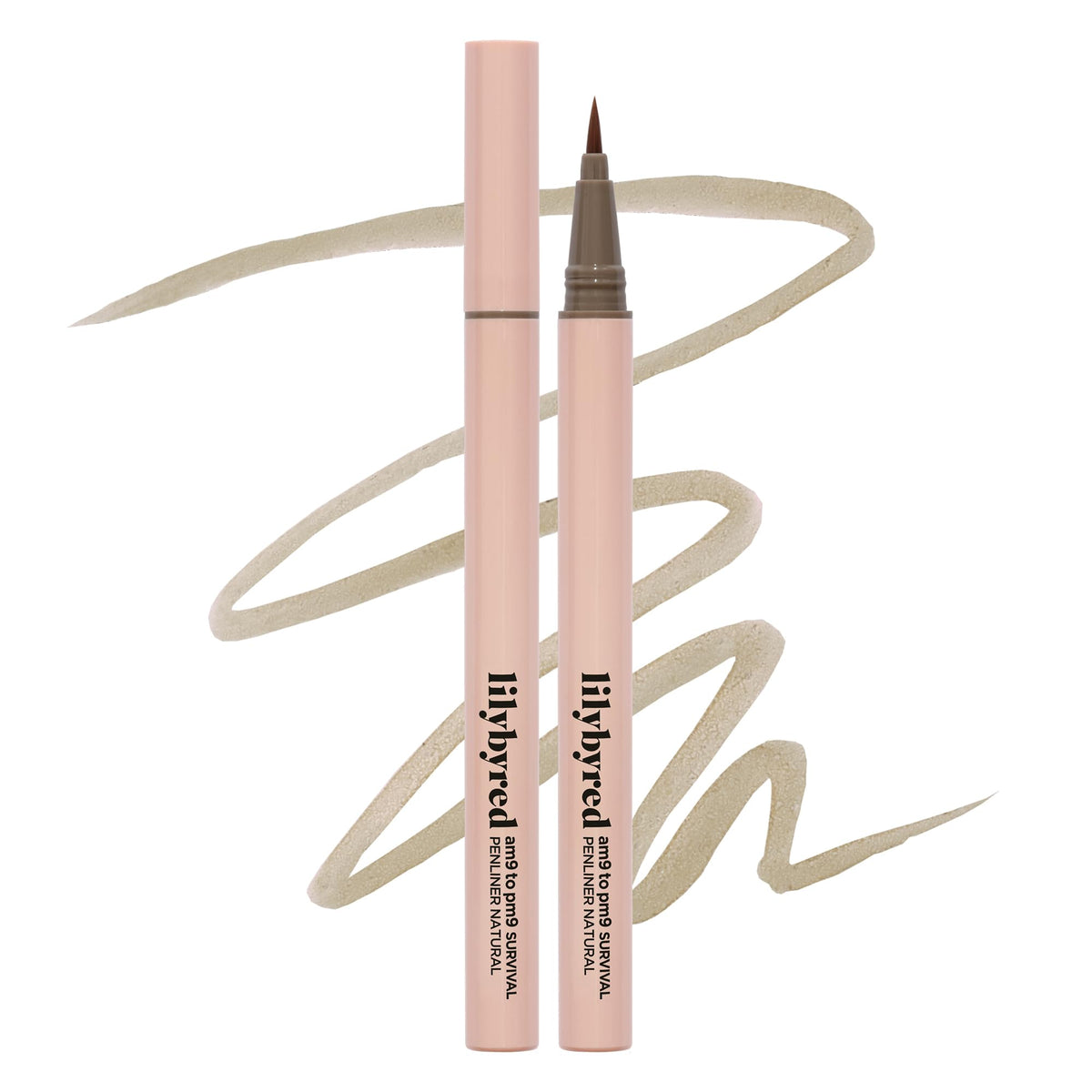 lilybyred front packaging showing ash taupe pen for easy selection