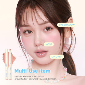 lilybyred model applying liner for clean edges and confident wear
