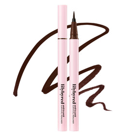 lilybyred front packaging showing compact penliner, travel-ready convenience