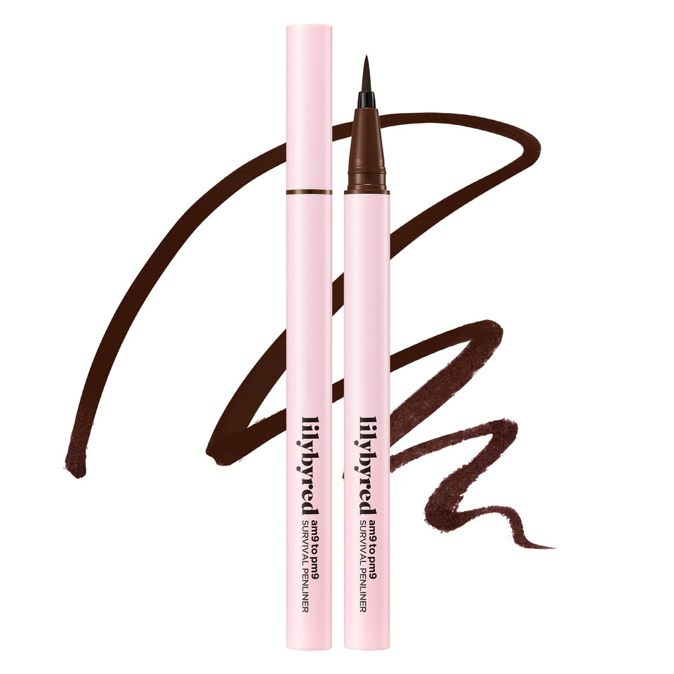 lilybyred front packaging showing compact penliner, travel-ready convenience