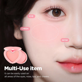 lilybyred used as eye shadow creates soft monochrome look with ease