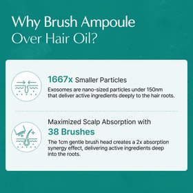 lilyeve conceptual before and after scalp view, illustrates fuller-looking hair benefit