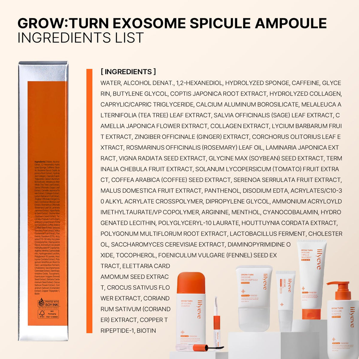 lilyeve focused application on crown showing targeted coverage and benefit