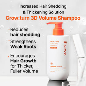 lilyeve foamy lather on scalp demonstrating gentle cleansing action