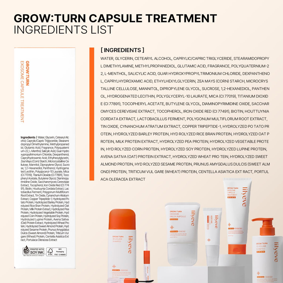lilyeve mask on individual strands showing repair and softness