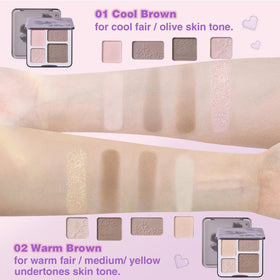 Lilyloria inside compact mirror visible for on-the-go touch-ups and precise application