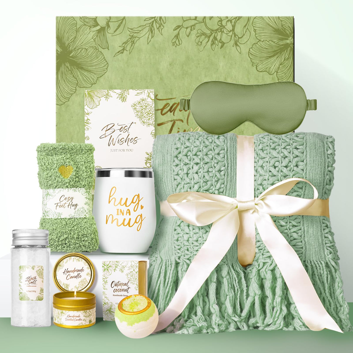 LIMSUKMF front packaging showing complete gift basket and elegant presentation