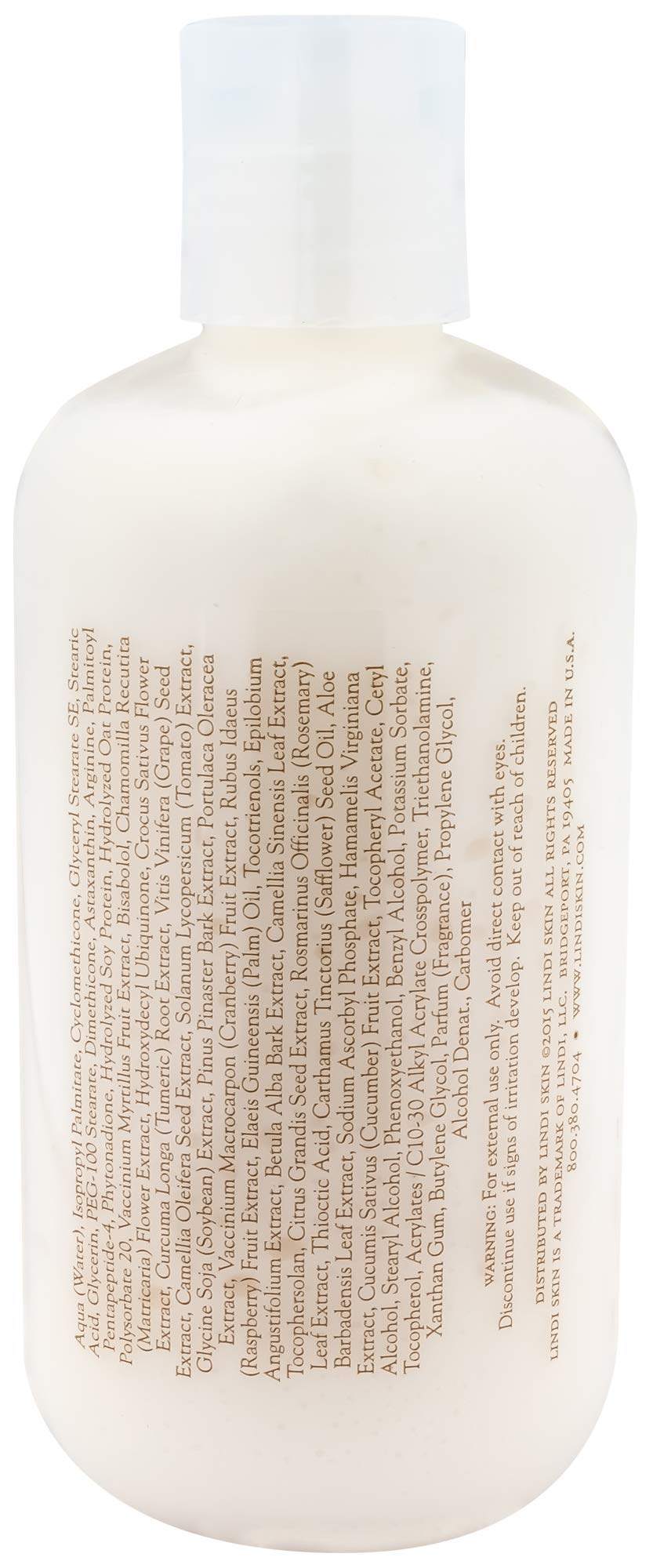 Lindi Skin pump dispensing lotion for hygienic controlled application benefit