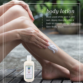 Lindi Skin label close-up showing LSA Complex ingredients and transparency benefit