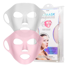 Lindo Silimask front view showing full silicone mask cover and fit benefits