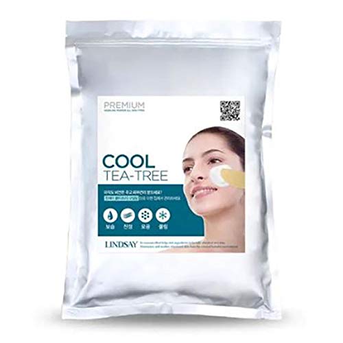 Lindsay front packaging showing 1kg powder and included tools for easy at-home treatments