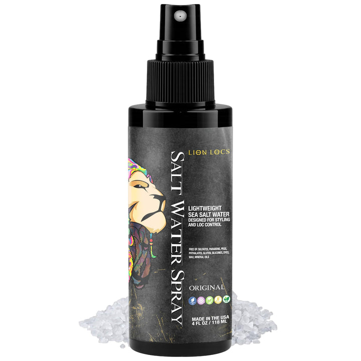 Lion Locs front packaging showing bottle and label for quick identification and benefit