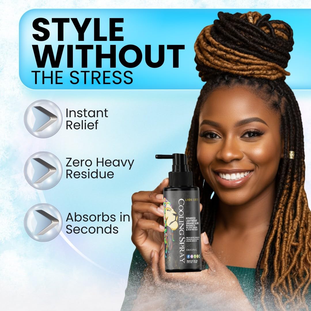 Lion Locs outdoor use after workout for refresh benefit