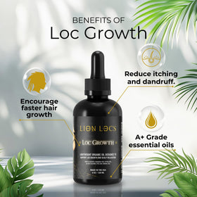 Lion Locs pouring texture close-up showing lightweight absorption