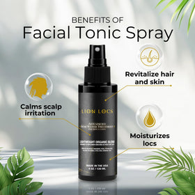 Lion Locs spray mist airborne for quick hydration benefit