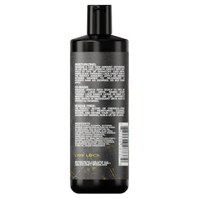 Lion Locs bottle inside a travel bag showing portability and on‑the‑go maintenance