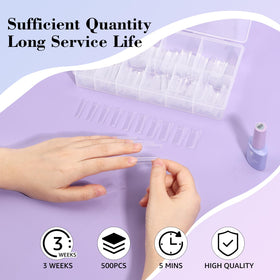 LIONVISON ten sizes displayed in organizer for fast size selection