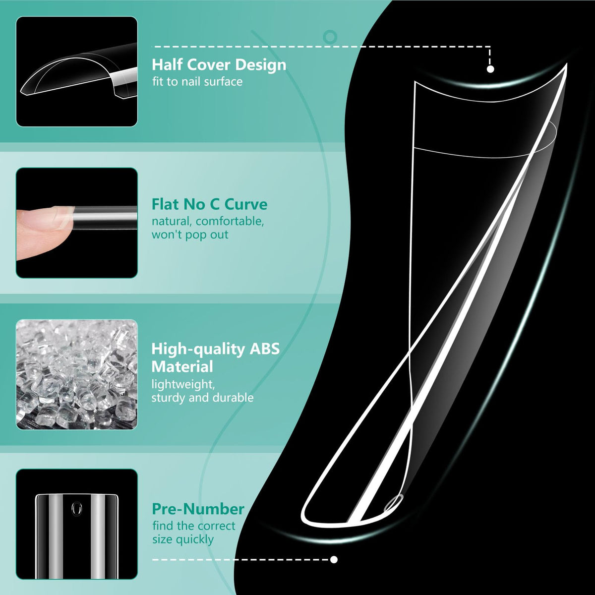 LIONVISON tips in use during application showing easy shaping benefit