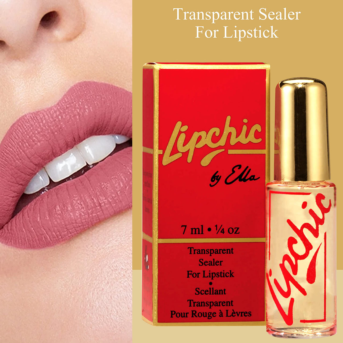 Lip Chic By Ella applicator close-up demonstrating precise brush tip