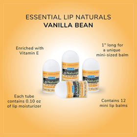 Lip Naturals applied on hand illustrating quick moisturizing benefit