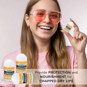 Lip Naturals individually sealed tube showing hygienic freshness benefit