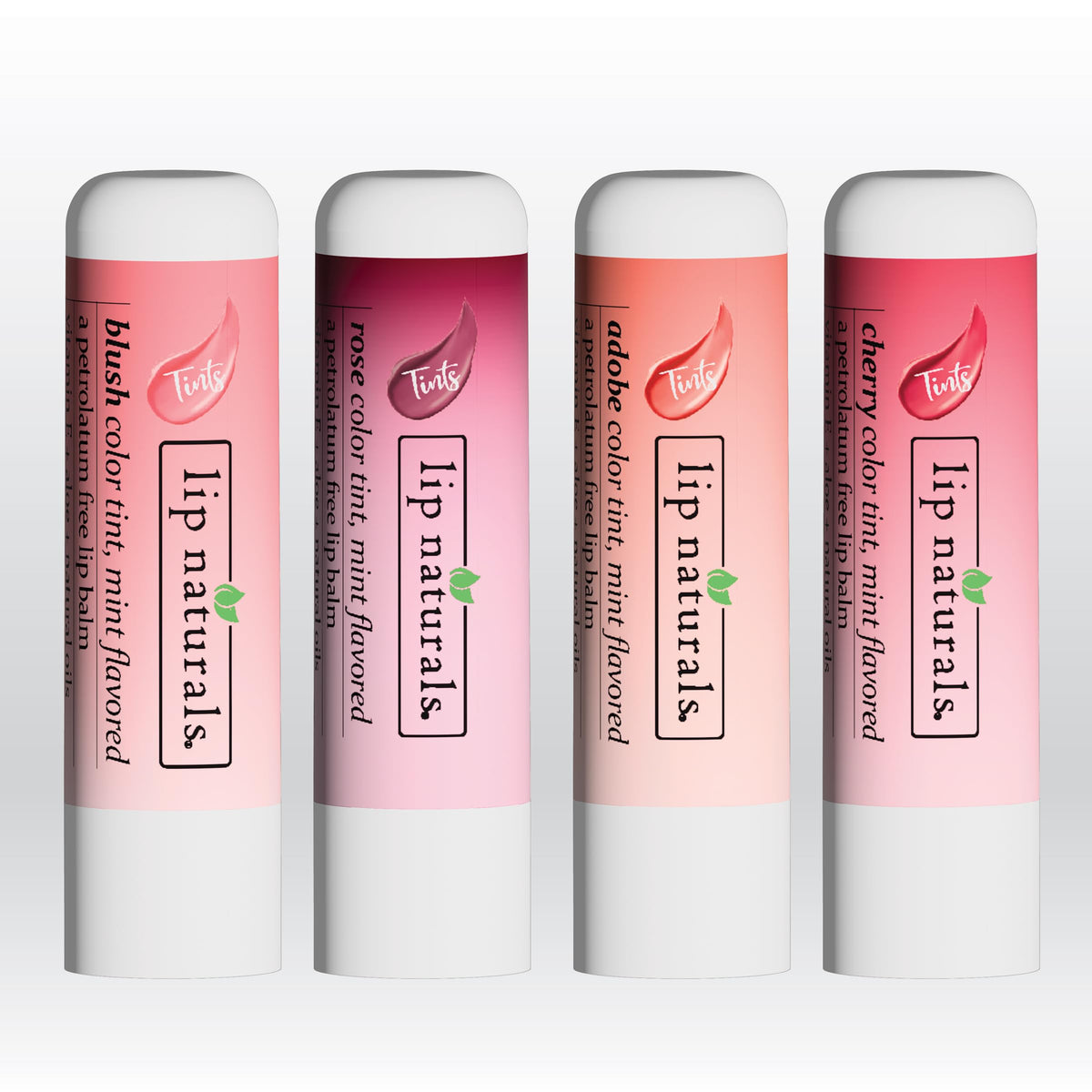 Lip Naturals tubes in a handbag lifestyle scene for on-the-go hydration