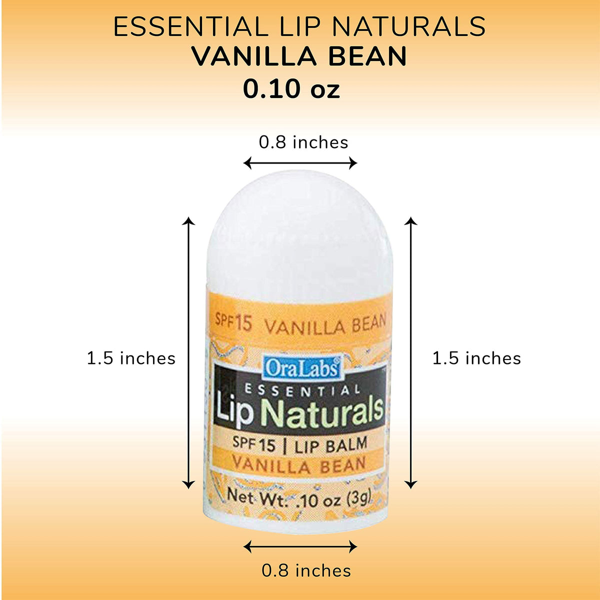 Lip Naturals open tube close-up showing smooth balm texture and hydration
