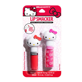 Lip Smacker Hello Kitty front packaging showing duo and branding for gift appeal
