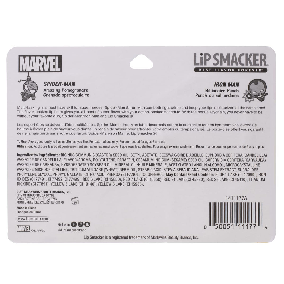Lip Smacker lifestyle shot of kids playing outdoors with character keychains