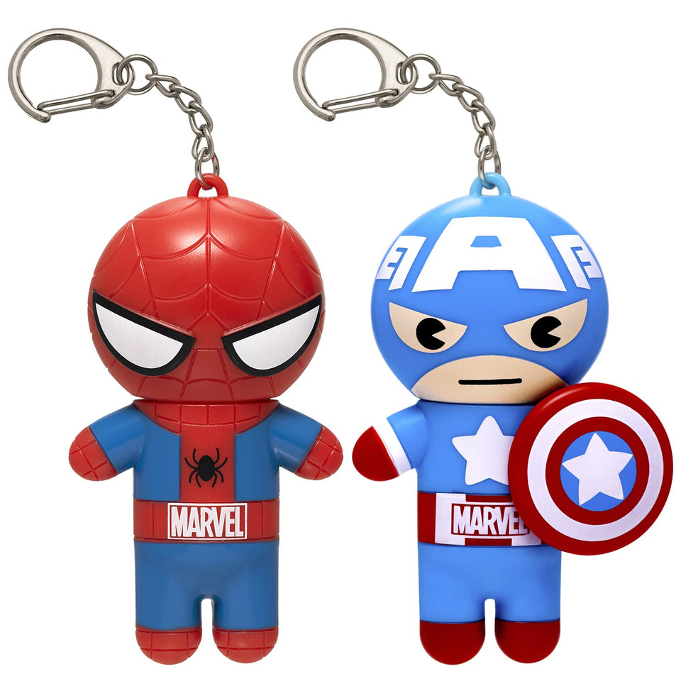 Lip Smacker front packaging showing Marvel duo and collectible appeal