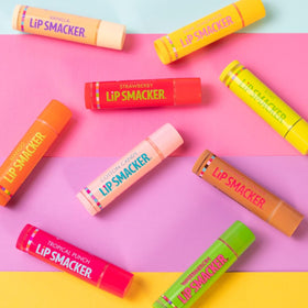 Lip Smacker texture close-up showing glossy finish and smooth application