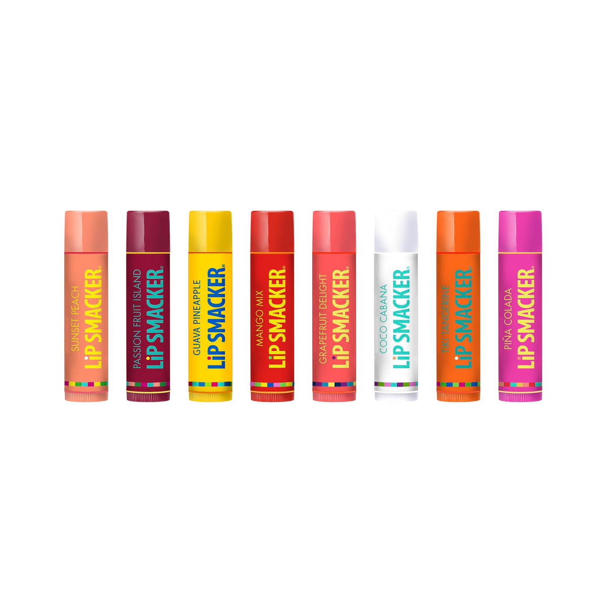 Lip Smacker close-up tube twist showing balm texture and smooth moisturizing finish