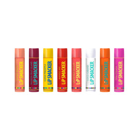 Lip Smacker close-up tube twist showing balm texture and smooth moisturizing finish