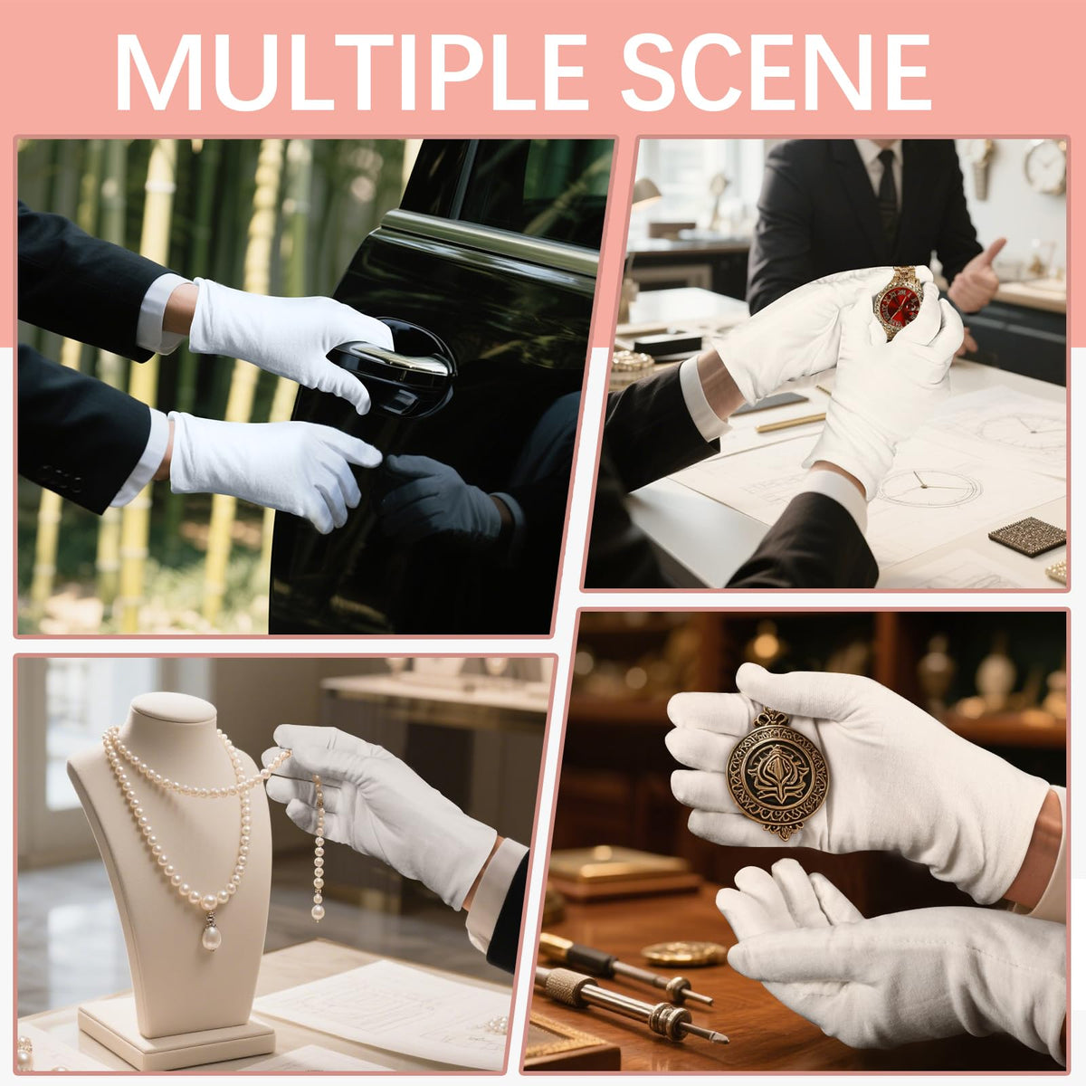 lipetol gloves in spa setting suggesting soothing nighttime care benefit