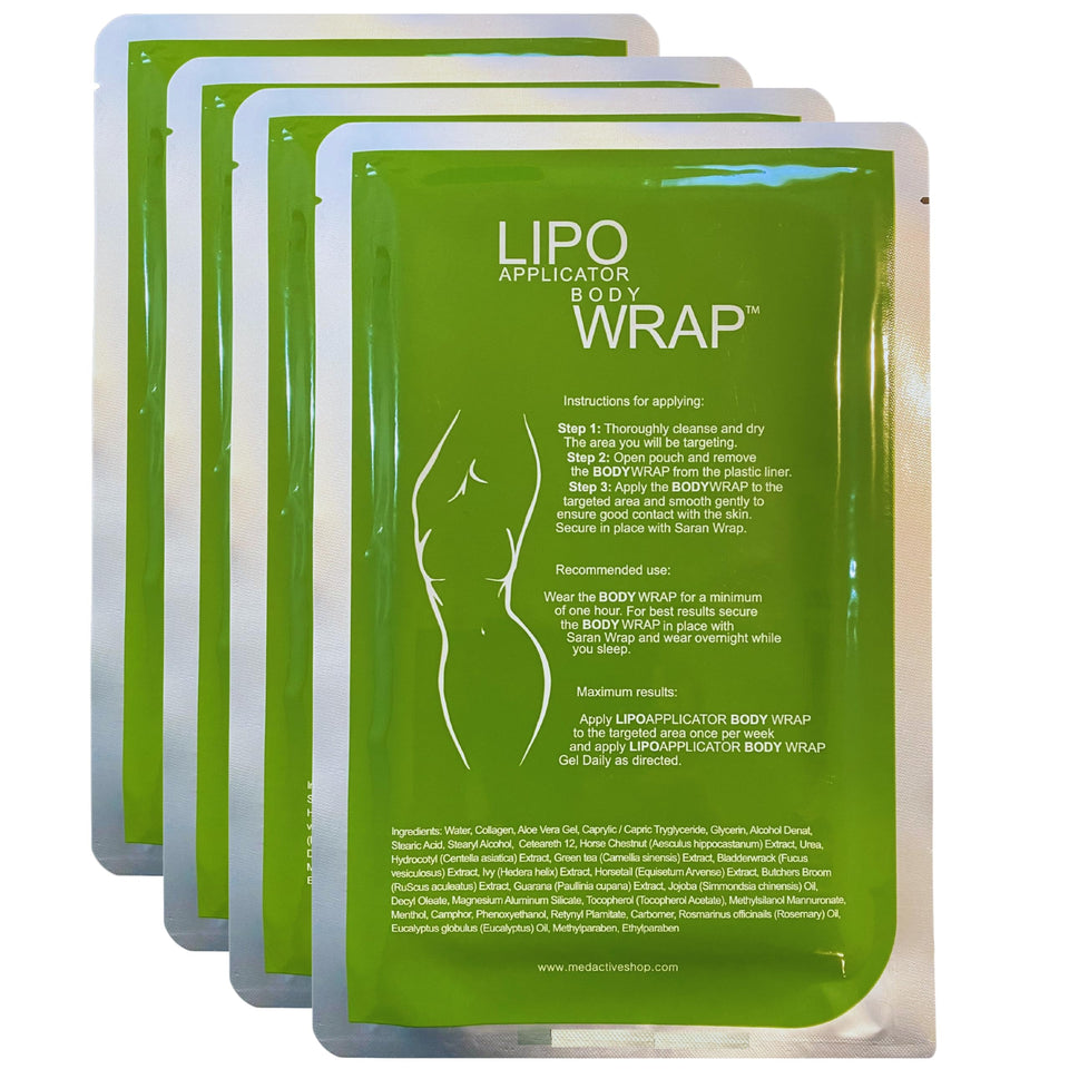 lipo applicator front packaging showing product box and benefit