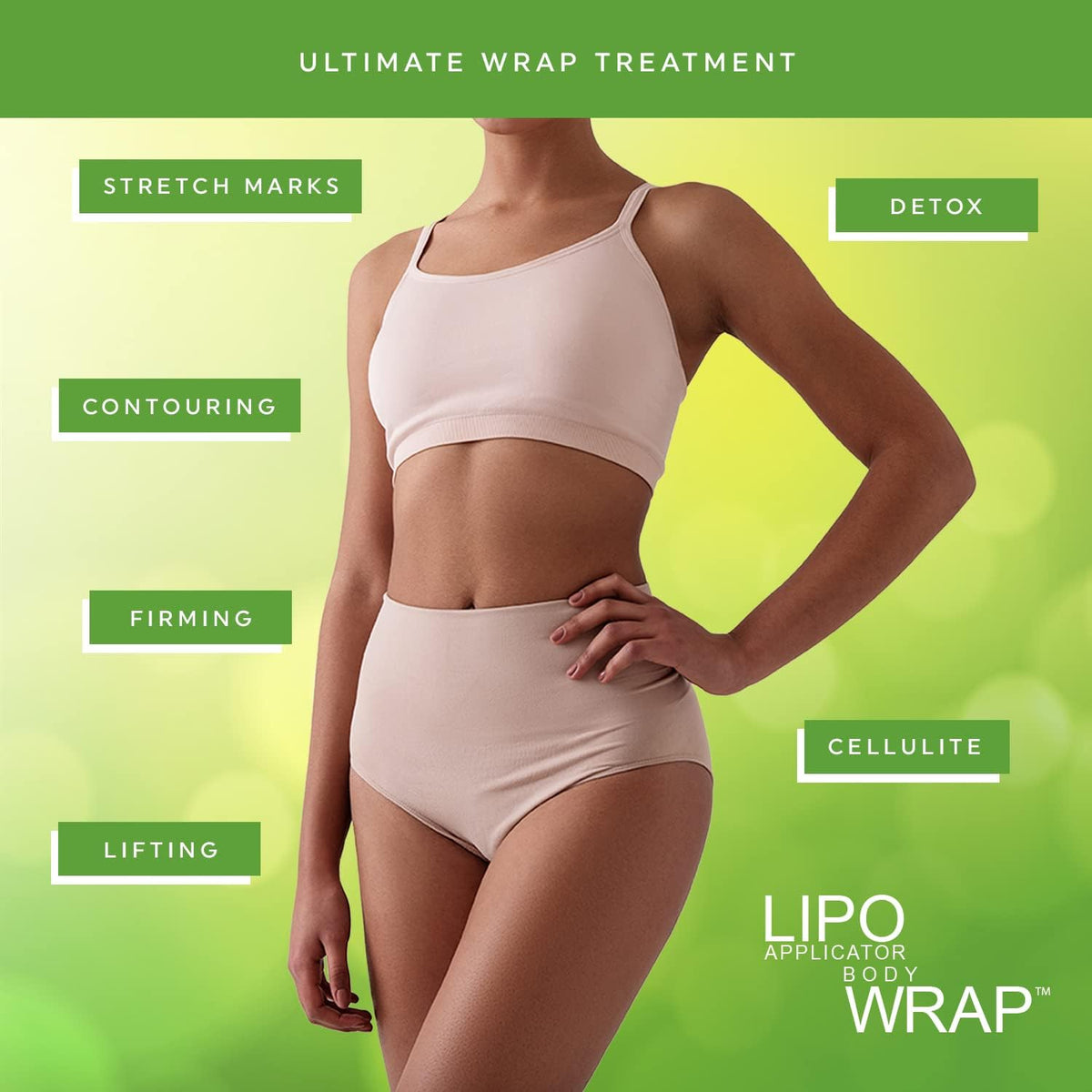 lipo applicator single sachet unwrapped highlighting convenience and potency