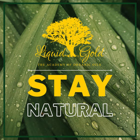 Liquid Gold Inc aloe vera oil hair application giving shine and smoothing split ends