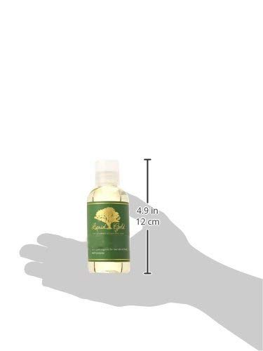 Liquid Gold Inc aloe vera oil texture on skin showing quick absorption and softness