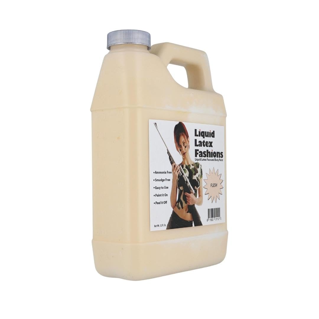 Liquid Latex Fashions dried flexible film close-up demonstrating natural finish benefit