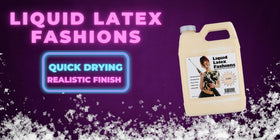 Liquid Latex Fashions used in cosplay makeup setting to create realistic character look benefit