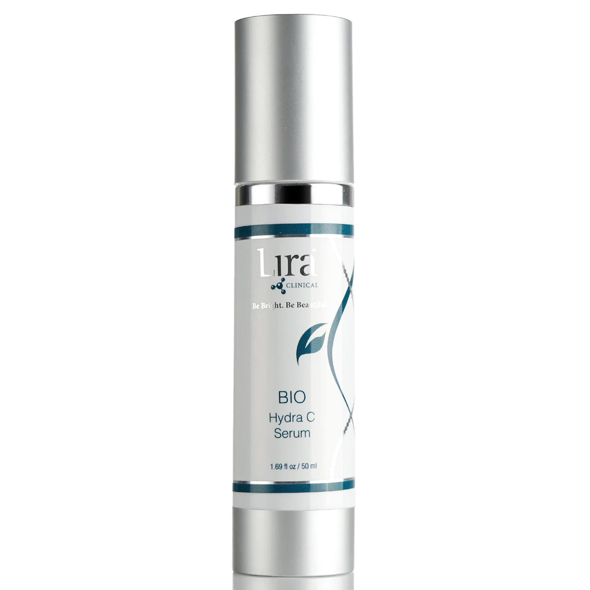 Lira Clinical front packaging showing serum bottle and label for quick ID and trust