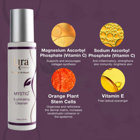 Lira Clinical in-use washroom shot cleansing face with gentle foam benefit