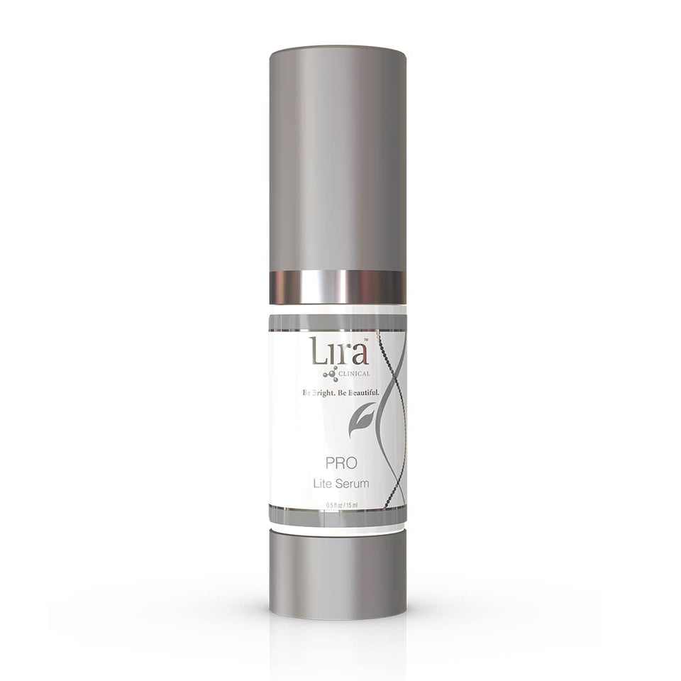 Lira Clinical front packaging showing sleek bottle and professional look benefits clarity