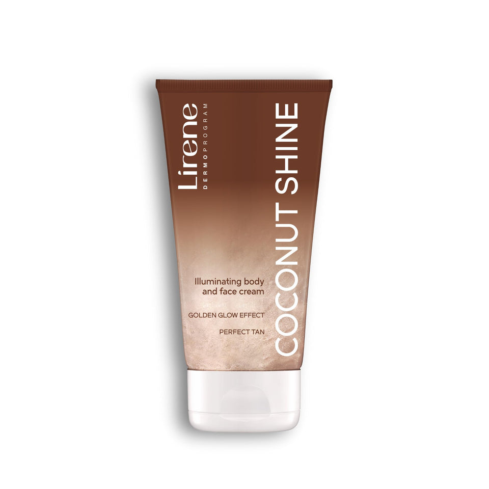 Lirene front packaging showing 150ml tube and golden branding for easy selection