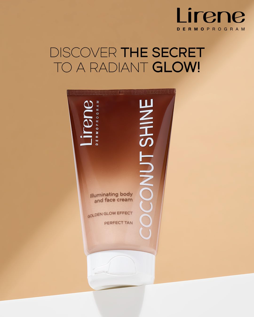 Lirene lifestyle beach styling with model showing sun-kissed glow and confidence