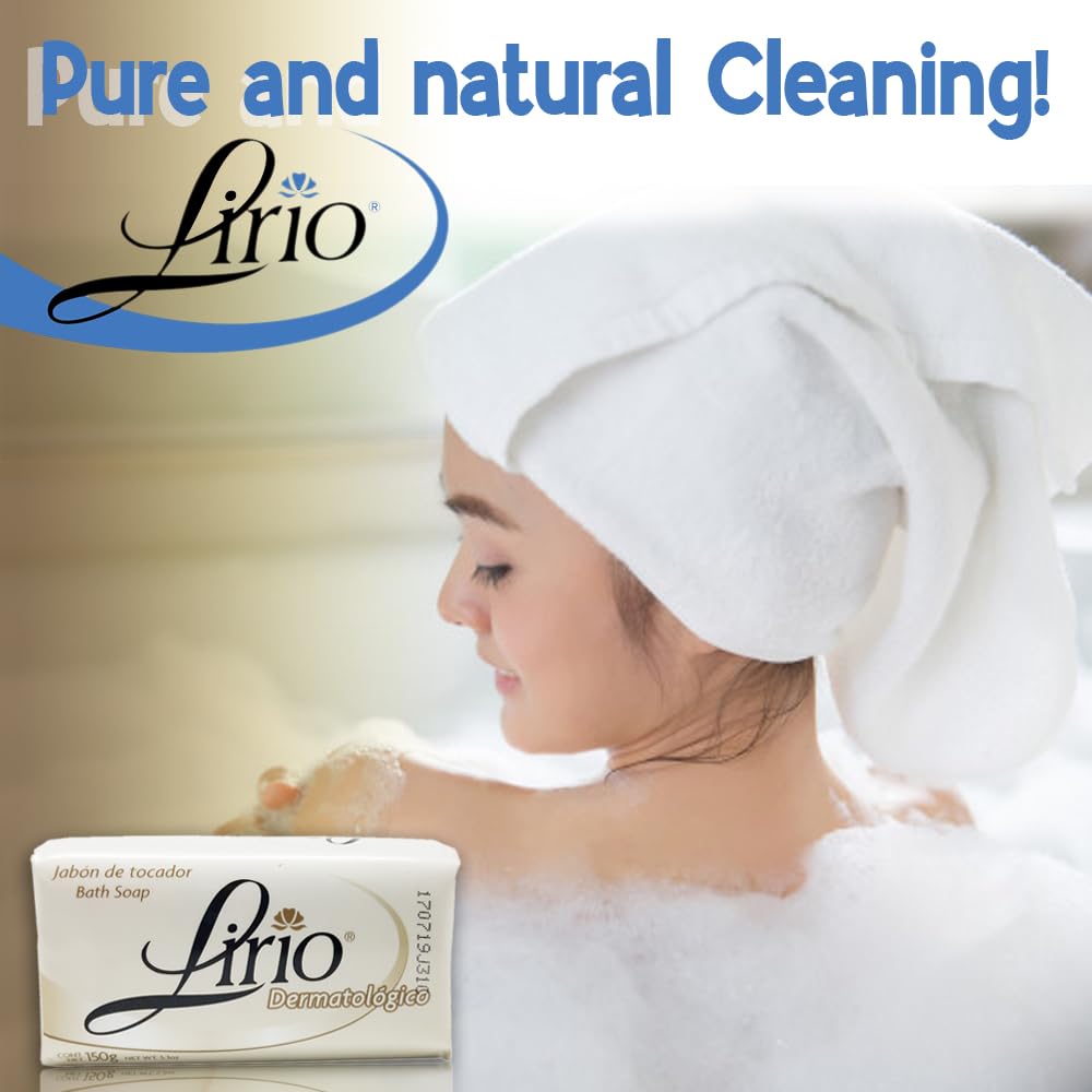 Lirio six-pack in bathroom lifestyle conveying family-ready convenience