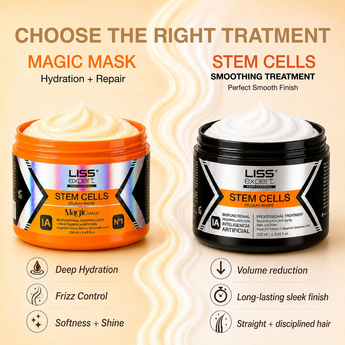 Liss Expert application in shower demonstrating easy at-home use