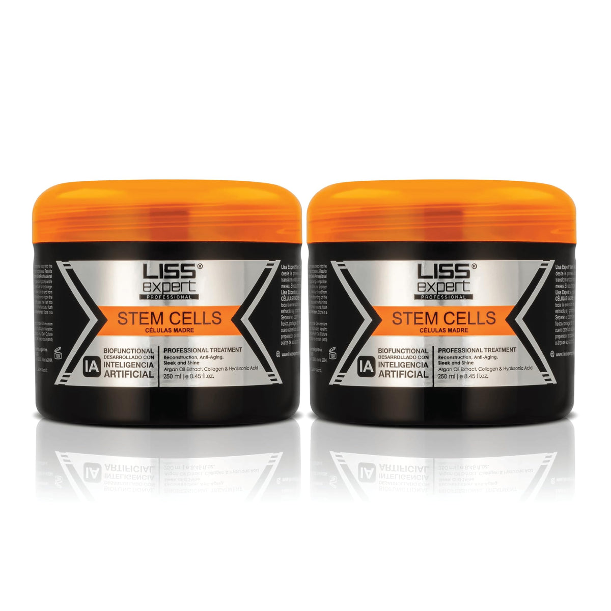 Liss Expert Professional front packaging showing product benefits and volume
