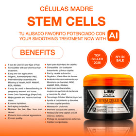 Liss Expert Professional product being applied to hair for frizz control